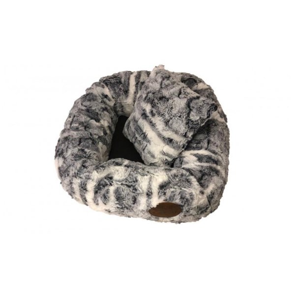 Snug and Cosy Cat Donut Faux Fur 18"