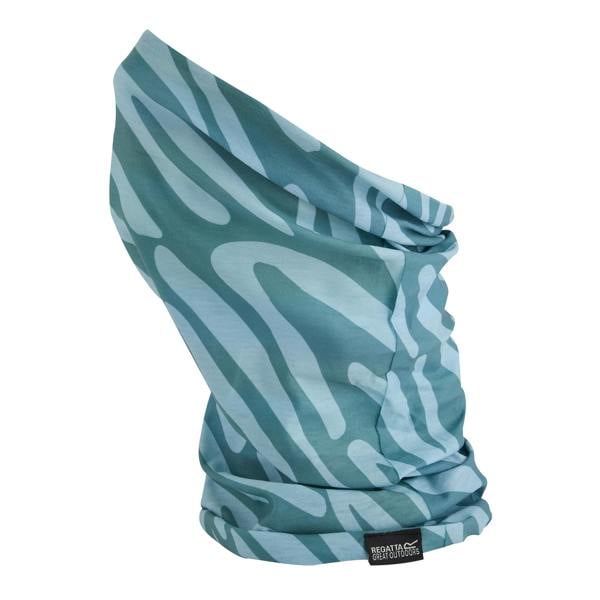 Regatta Kids Multitube II Flower Snood - Spruce Green/Green Haze