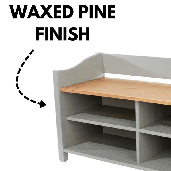 Core Products Corona Grey Large Storage Bench