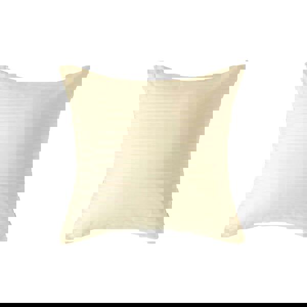 HOMESCAPES Silky 330 TC Egyptian Cotton Satin Stripe Pillowcase, European Size