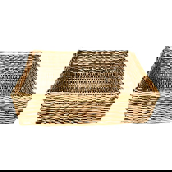 Straight Sided Wicker Tray