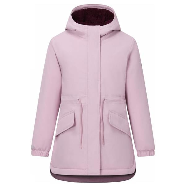 Regatta Childrens/Kids Vallina Insulated Waterproof Jacket - Powder Lilac/Fig - 