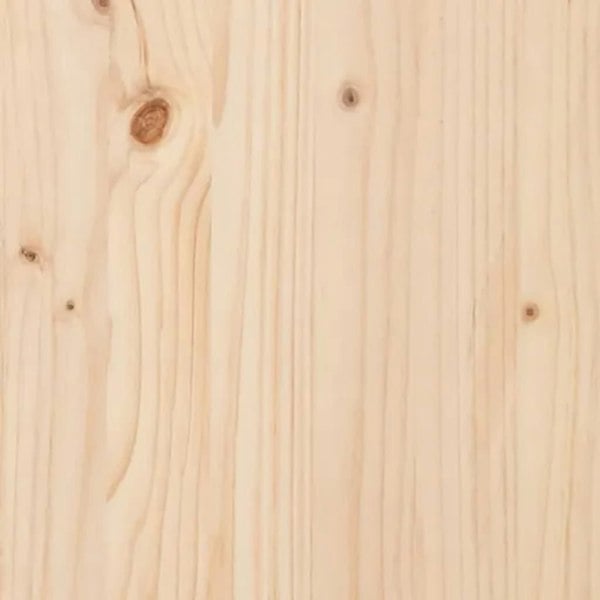 Berkfield Planter with Shelf 82.5x82.5x81 cm Solid Wood Pine