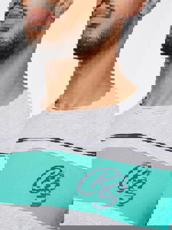 Crosshatch Craftore T-Shirt Grey Marl