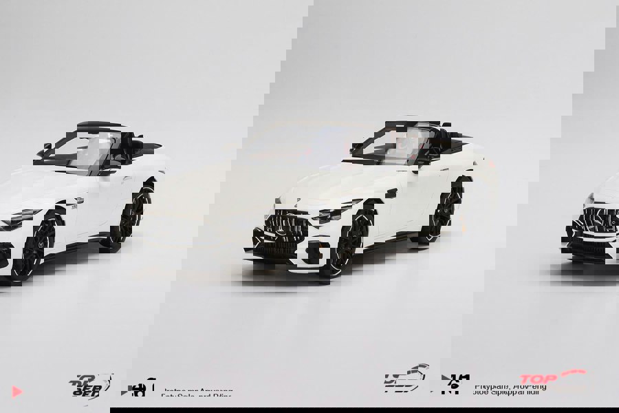 TSM Mercedes AMG SL 63 White 1:18 Scale TSM TS0461