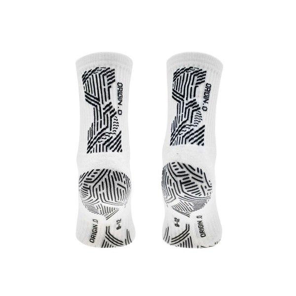 Precision Unisex Adult Origin.0 Gripped Anti-Slip Sports Socks - White/Black