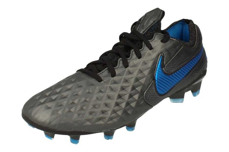 Nike Legend 8 Elite FG Mens Football Boots At5293  004 - Black Blue Hero 004 - Photo 0