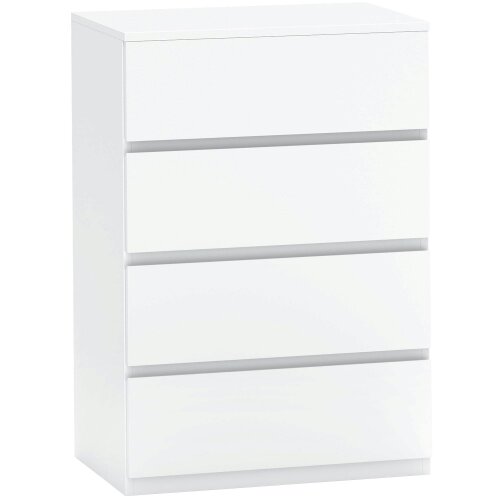 Wyld Haus Lanodo Wooden Neutral Finish 4 Drawer Modern Storage Chest