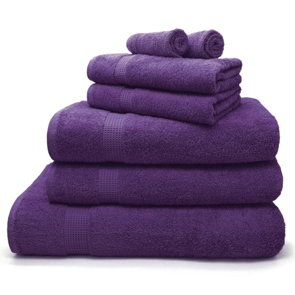 Velosso Luxury Egyptian Cotton Towels 550gsm Purple