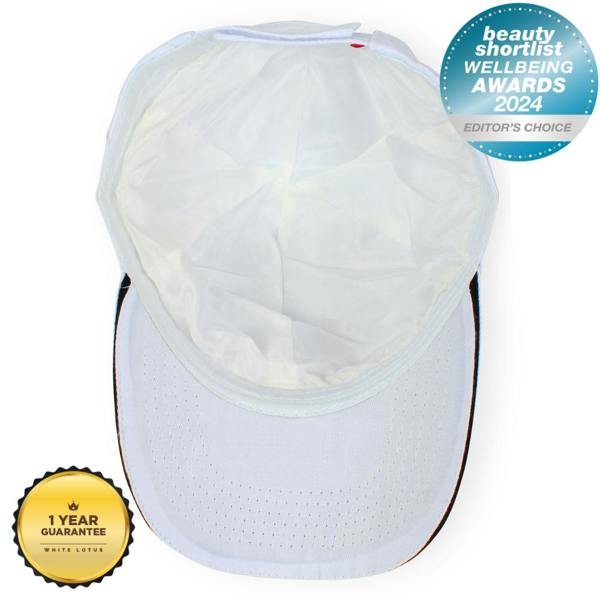 White Lotus Beauty Hair Restoration Cap 100% Silk Lined