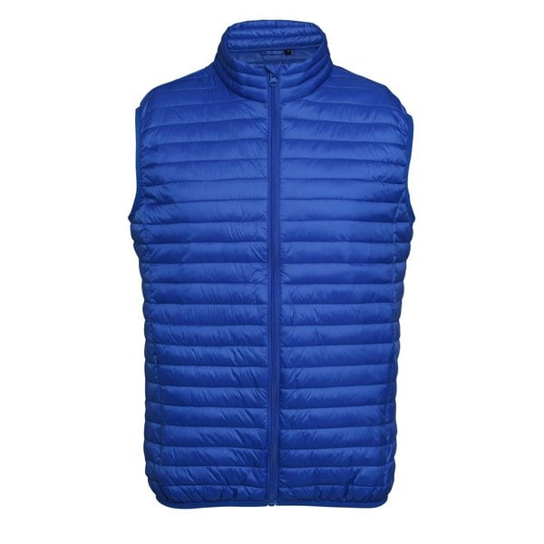 2786 Mens Tribe Fineline Padded Gilet/Bodywarmer - Royal