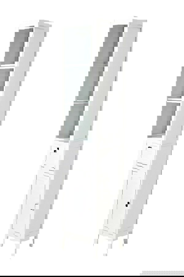 Living and Home 3 Tier Freestanding Tall Bathroom Storage Cabinet