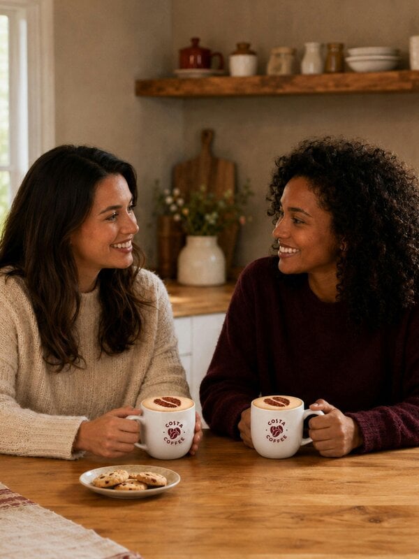 Costa Coffee 'Hot Chocolate for Two' Mug Gift Set