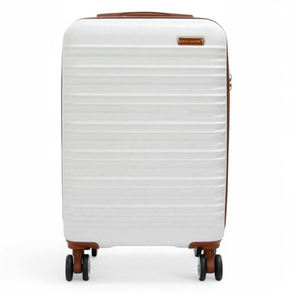 Snowball Hard Shell Cabin 55 x 36 x 20 cm ABS Suitcase Luggage Suitable for Easyjet, Ryanair