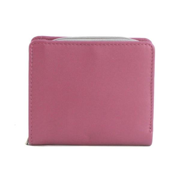 Eastern Counties Leather Tammy Purse - Pink/Ivory - 