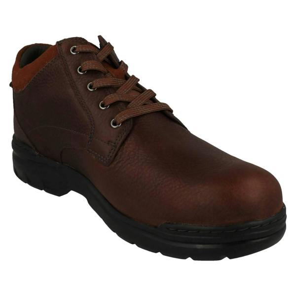 Clarks Mens Clarks Gore-Tex Casual Lace Up Ankle Boots Rockie Mid GTX