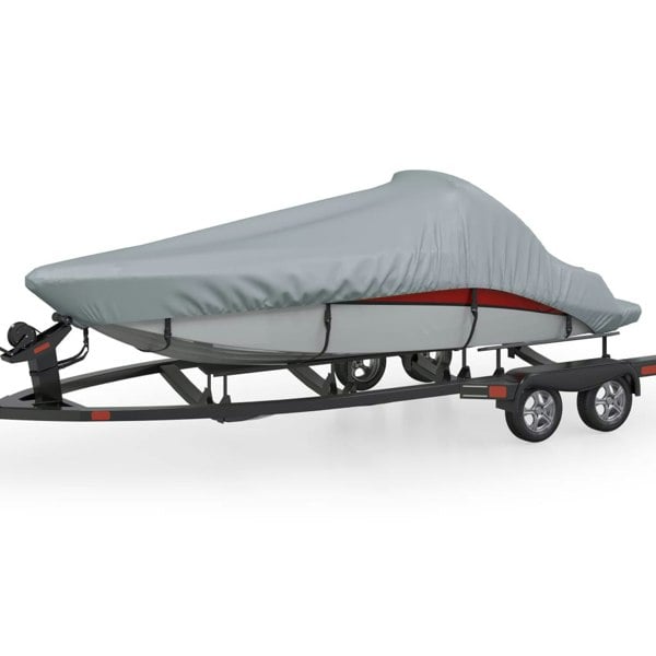 Berkfield Boat Cover Grey 440x260 cm