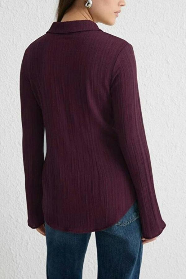 WOVCOR Textured Woven Shirt