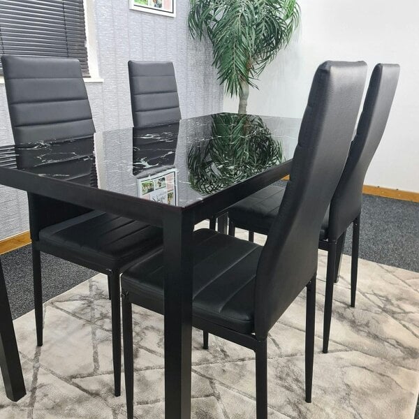 Kosy Koala Dining Table Set with 4 Chairs Dining Room, and Kitchen table set of 4