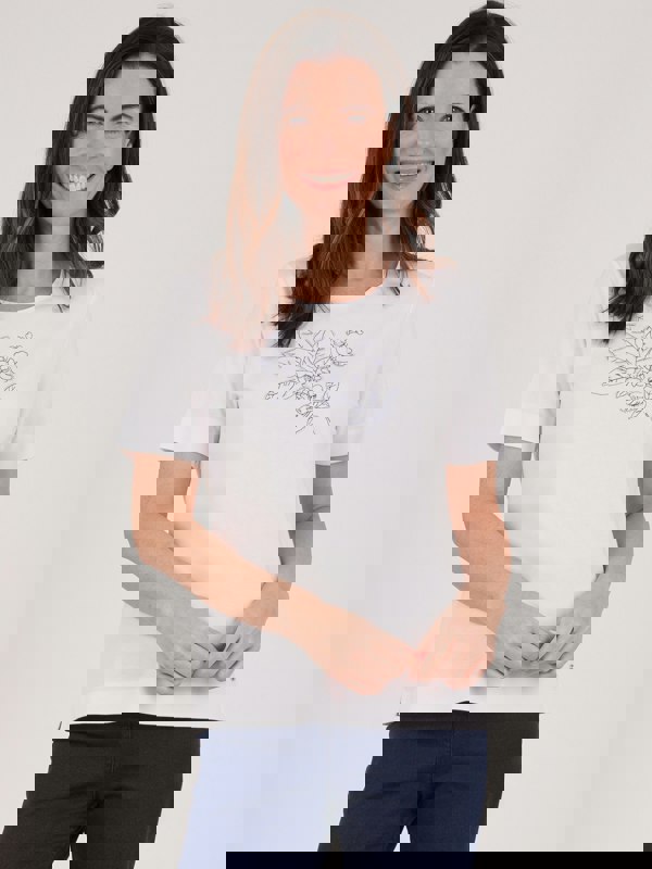 TIGI-Wear Embroidery Placement Top