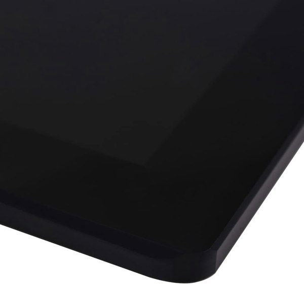 Berkfield Table Top Tempered Glass Rectangular 1000x620 mm