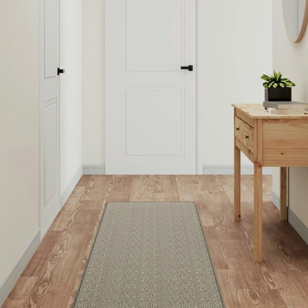 Berkfield Carpet Runner Sisal Look Taupe 50x150 cm