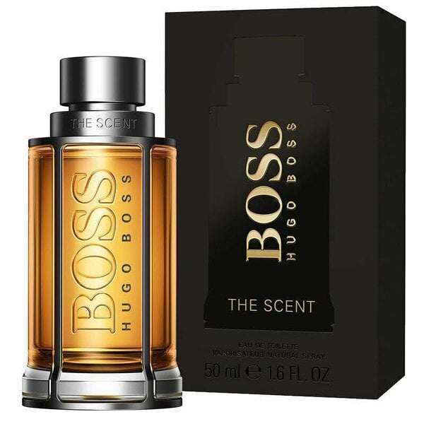 Hugo Boss Boss The Scent 50ml Eau De Toilette EDT Recahrgeable Refillable Spray For Him