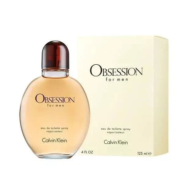 Calvin Klein Obsession For Men 125ml Eau De Toilette EDT Spray For Him