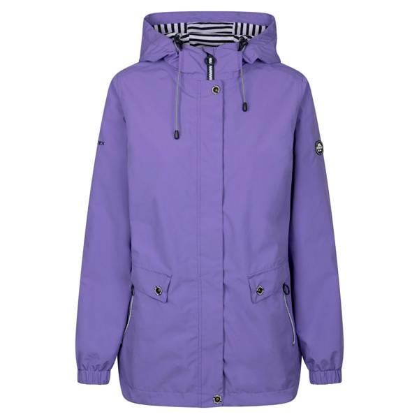 Trespass Womens/Ladies Flourish Waterproof Jacket - Wisteria - 
