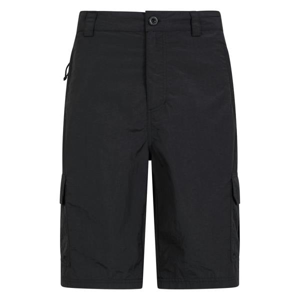 Mountain Warehouse Mens Explore Cargo Shorts - Black