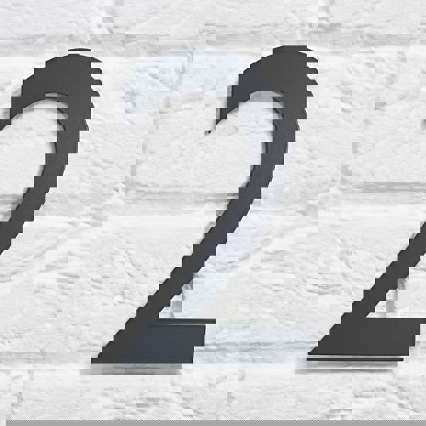 Housenumbers Limited Anthracite Grey House Numbers - Powder Coated Stainless Steel