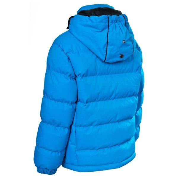 Trespass Boys Tuff Hooded Jacket - Blue