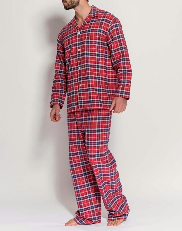 British Boxers Men's Brushed Cotton Pyjama Set – Glencoe Tartan