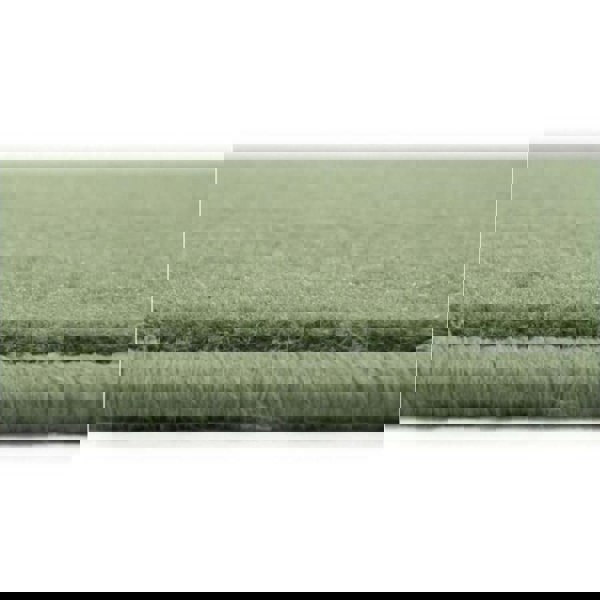 Solid Design Green Living Room Rug | Handcrafted Indoor Rugs