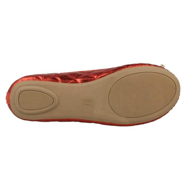 Spot On Girls Spot On Flat Quilted Ballerinas