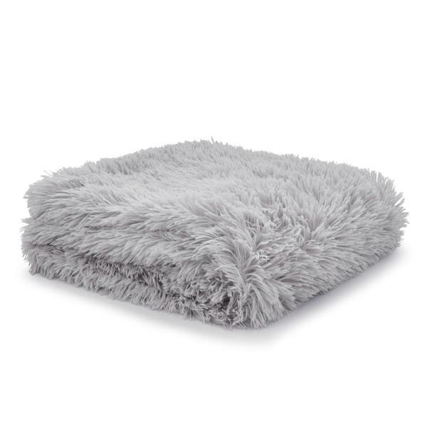 Cuddly Silver Throw 150 x 200cm