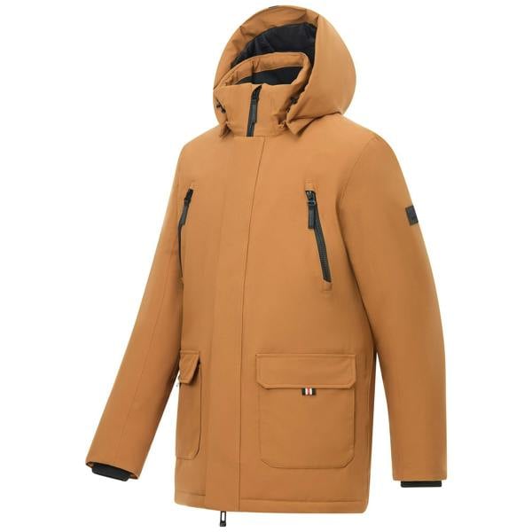 Regatta Mens Marron Waterproof Insulated Jacket - Rich Tan - 