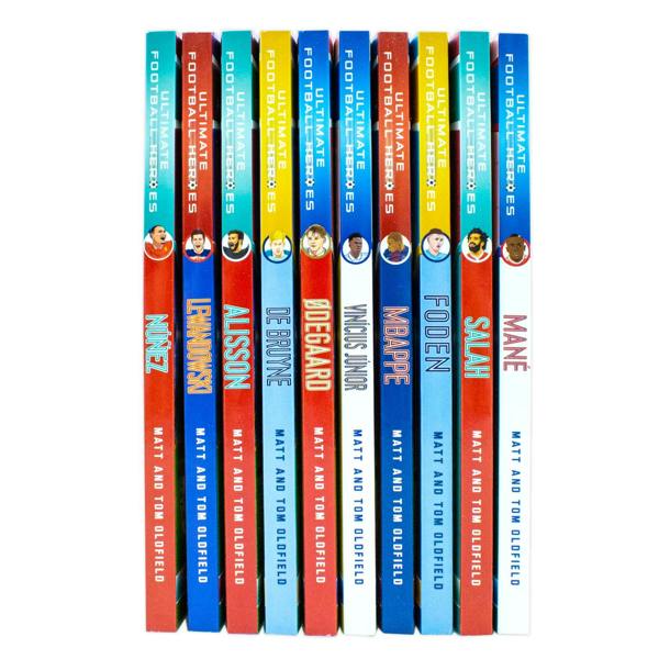 Ultimate Football Heroes Series 2 10 Books Collection Set – Football Stars Collection for Kids