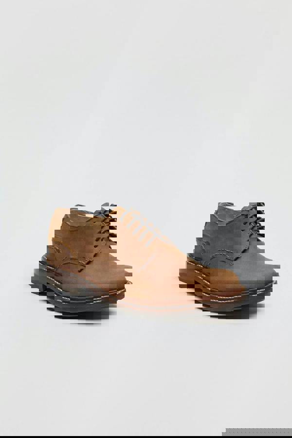 Chapman & Moore Plain Derby Country Oiled Leather Men's Tan Shoes