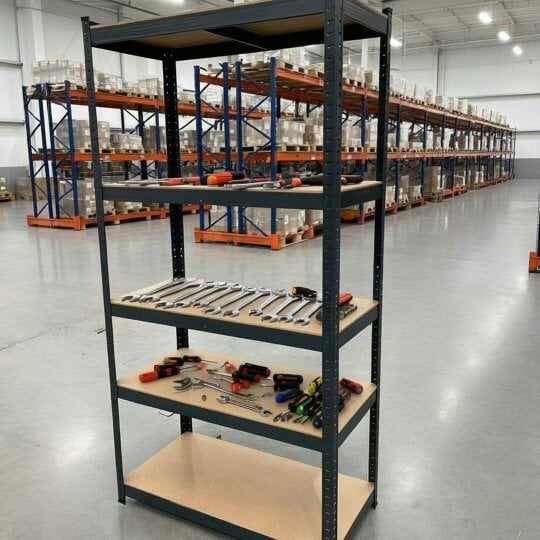 Havendro 5 Tier Racking Heavy Duty Garage Shelving Storage Shelves Boltless Steel Unit