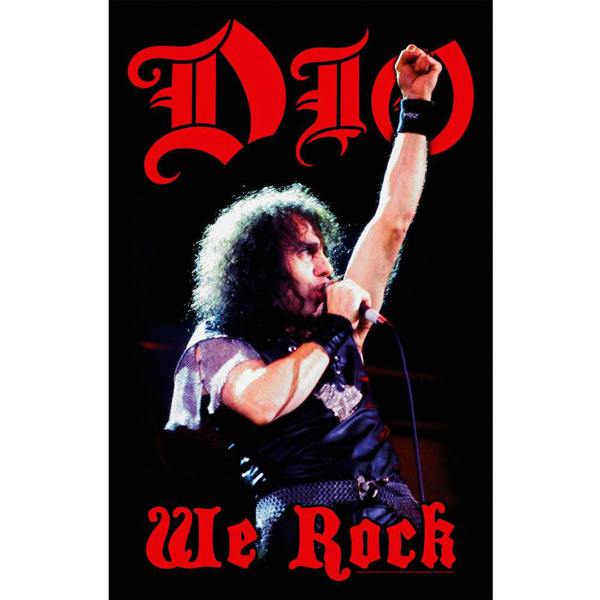 Paradiso Clothing Dio We Rock Textile Poster