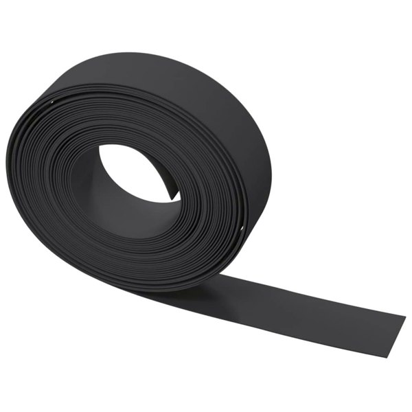 Berkfield Garden Edgings 3 pcs Black 10 m 15 cm Polyethylene