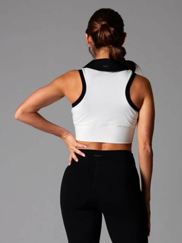 Tavi Contrast Polo Tank Top