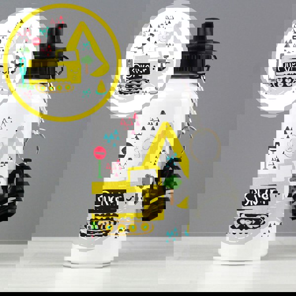 Personalised Memento Company Personalised Digger Drinks Bottle