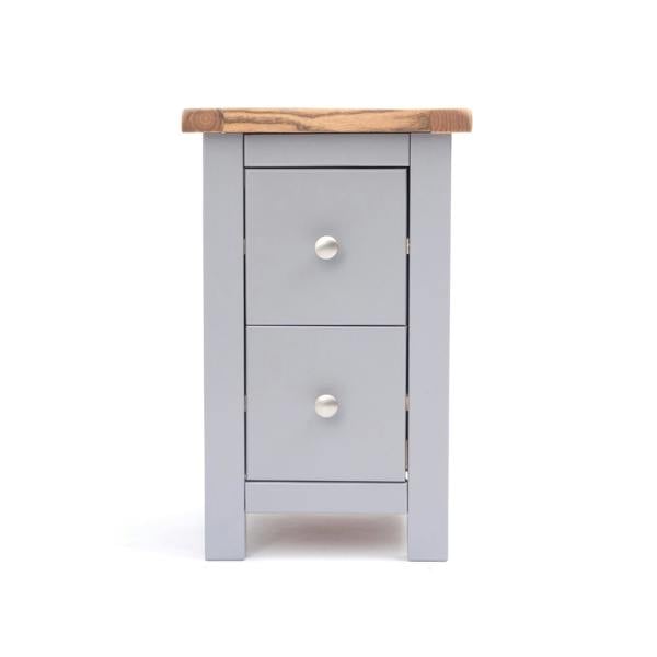 Mirano 2 Drawer Petite Bedside Table