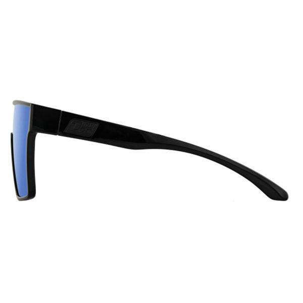 Dirty Dog WEREWOLF - Black Crystal with Blue Mirror Lens