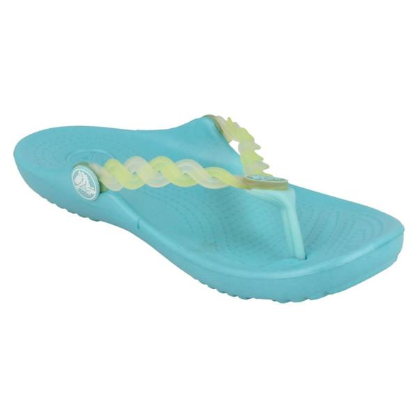 Crocs Girls Crocs Toe Post Sandals Chmlns Tns Weave Flp