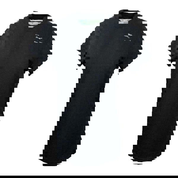 Off-White Womens Logo T-Shirt - Black