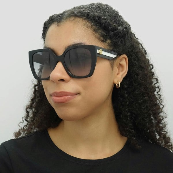 Gucci Sunglasses GG1300S 004 Black Grey Gradient