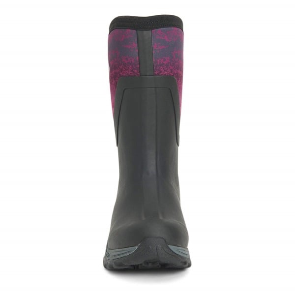 Muck Boots Women's Arctic Sport Mid Pull On Wellies - Magenta digi fade print